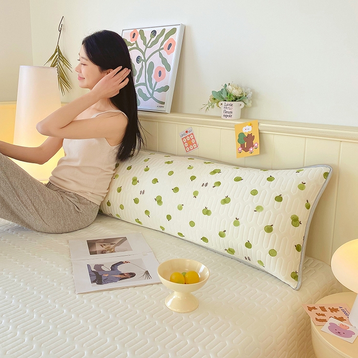 91家纺网 家纺一手货源 找家纺 芯宜佳 2025年新款A类乳胶凉感丝枕套 果香四溢