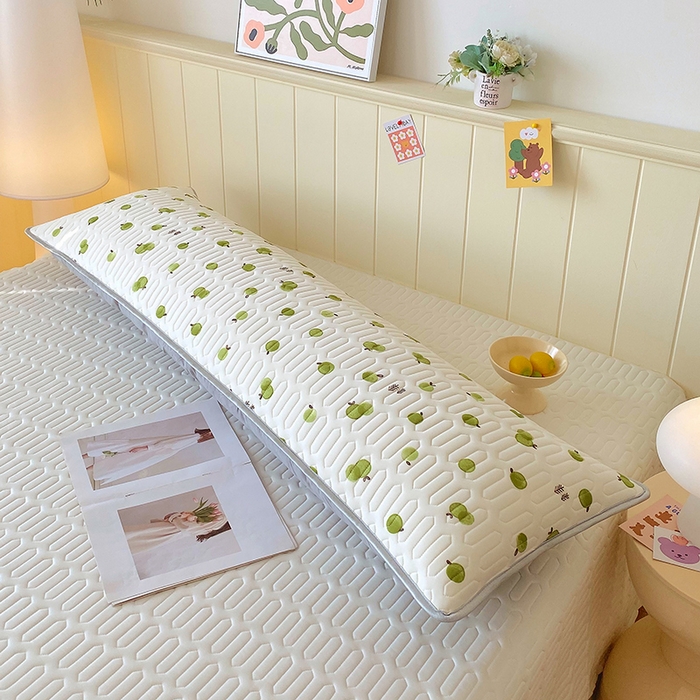 91家纺网 家纺一手货源 找家纺 芯宜佳 2025年新款A类乳胶凉感丝枕套 果香四溢