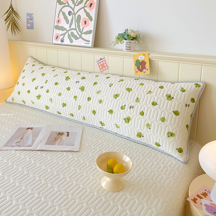 91家纺网 家纺一手货源 找家纺 芯宜佳 2025年新款A类乳胶凉感丝枕套 果香四溢