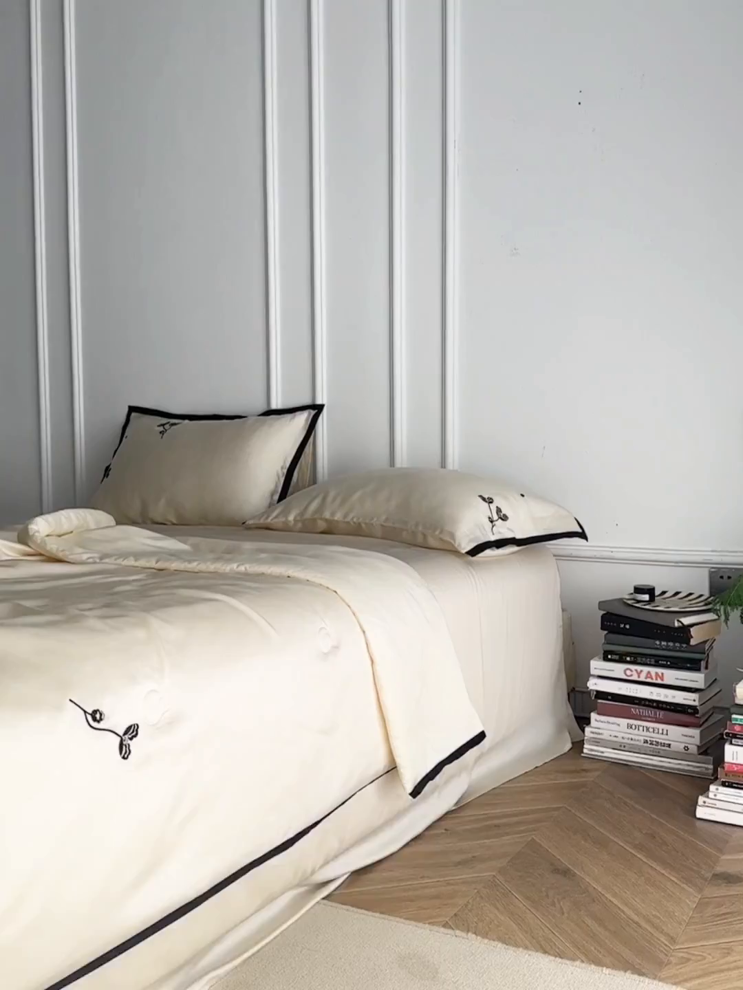 91家纺网 家纺一手货源 找家纺 （总）风向标家纺 2025新款50s莱赛尔天丝大豆拼边款夏被