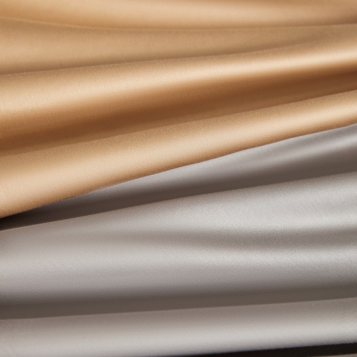 91家纺网 家纺一手货源 找家纺 秀色家纺 2025新款A类60s新疆长绒棉纯棉四件套全棉床上用品纯色床单被套被罩三件套-米朵 米朵-可口摩卡