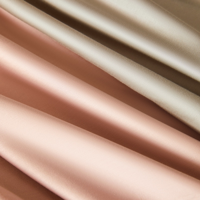 91家纺网 家纺一手货源 找家纺 秀色家纺 2025新款A类60s新疆长绒棉纯棉四件套全棉床上用品纯色床单被套被罩三件套-米朵 米朵-蕊粉灰