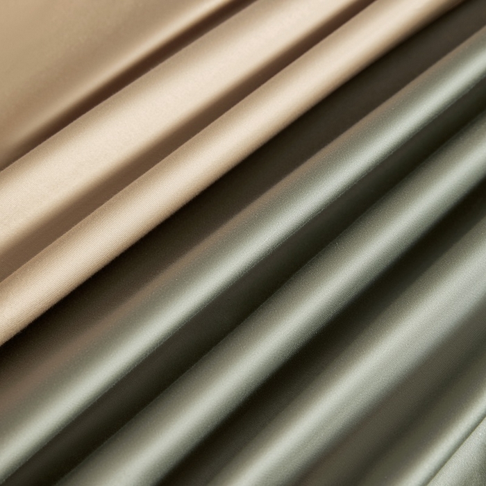 91家纺网 家纺一手货源 找家纺 秀色家纺 2025新款A类60s新疆长绒棉纯棉四件套全棉床上用品纯色床单被套被罩三件套-米朵 米朵-琉璃香槟金