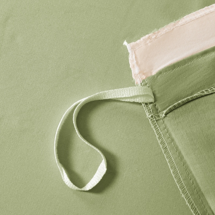 91家纺网 家纺一手货源 找家纺 秀色家纺 2025新款A类60s新疆长绒棉纯棉四件套全棉床上用品纯色床单被套被罩三件套-米朵 米朵-奶昔白+山栀茶