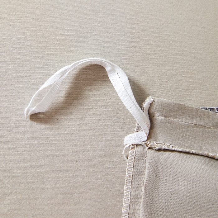 91家纺网 家纺一手货源 找家纺 秀色家纺 2025新款A类60s新疆长绒棉纯棉四件套全棉床上用品纯色床单被套被罩三件套-米朵 米朵-乌梅紫+香槟金