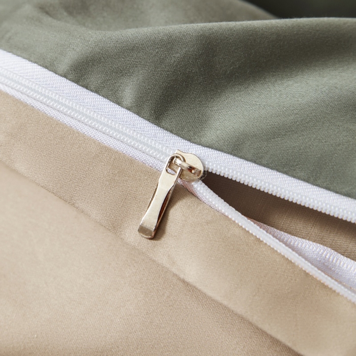 91家纺网 家纺一手货源 找家纺 秀色家纺 2025新款A类60s新疆长绒棉纯棉四件套全棉床上用品纯色床单被套被罩三件套-米朵 米朵-琉璃香槟金