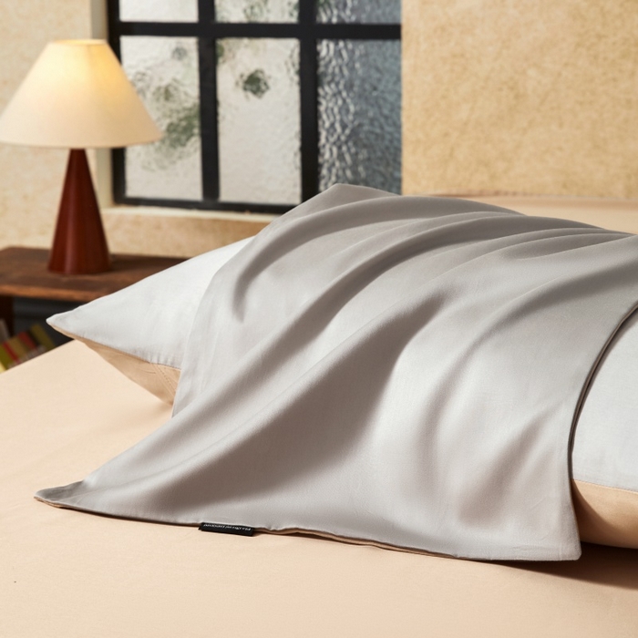 91家纺网 家纺一手货源 找家纺 秀色家纺 2025新款A类60s新疆长绒棉纯棉四件套全棉床上用品纯色床单被套被罩三件套-米朵 米朵-可口摩卡