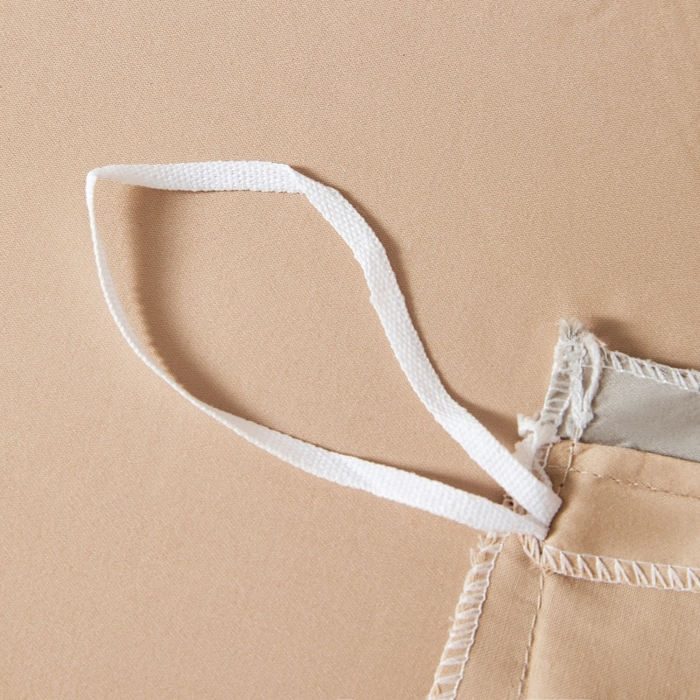 91家纺网 家纺一手货源 找家纺 秀色家纺 2025新款A类60s新疆长绒棉纯棉四件套全棉床上用品纯色床单被套被罩三件套-米朵 米朵-可口摩卡