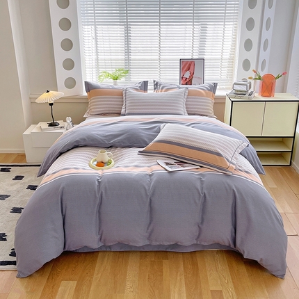 91家纺网 家纺一手货源 找家纺 威布斯 2025新款加厚纯棉全棉磨毛三件套四件套