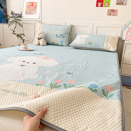 91家纺网 家纺一手货源 找家纺 （总）川悦生活 2025新款大版冰豆豆凉豆豆凉席