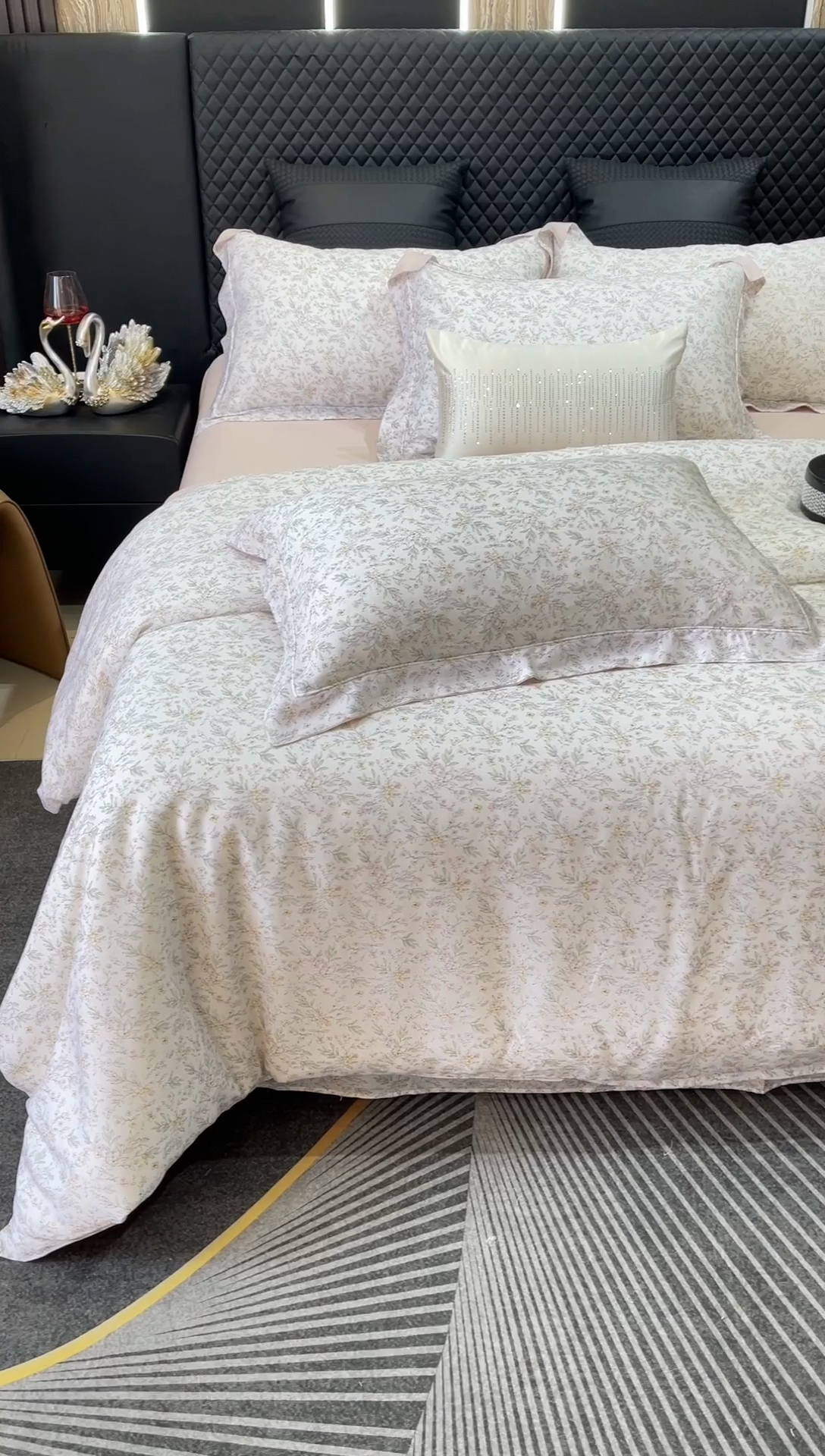 91家纺网 家纺一手货源 找家纺 （总）莱豫2025新款50支莱赛尔天丝四件套