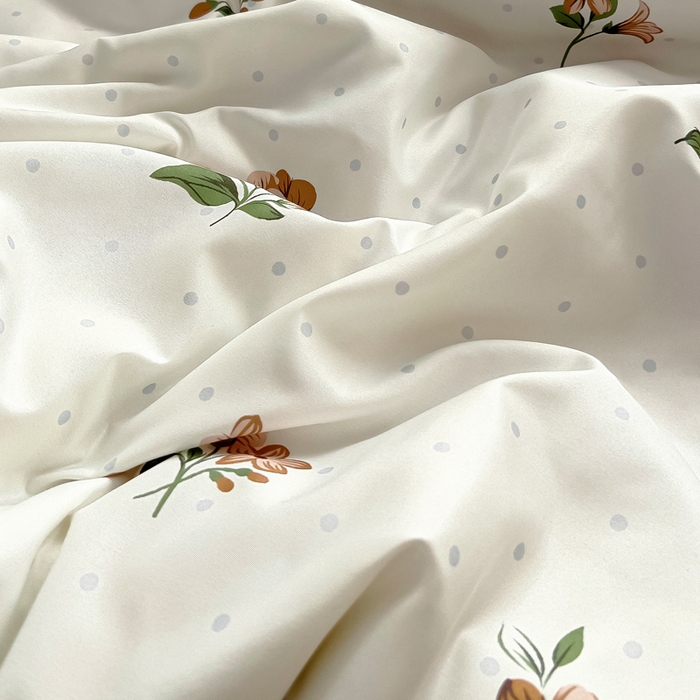 91家纺网 家纺一手货源 找家纺 找底底家纺 2025新款60S水洗天丝夏被夏凉被空调被床裙四件套 甜甜花香