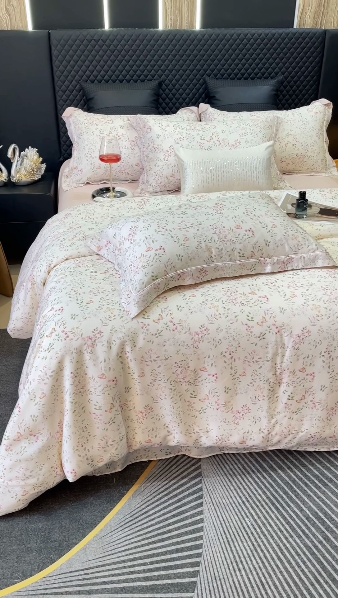 91家纺网 家纺一手货源 找家纺 （总）莱豫2025新款50支莱赛尔天丝四件套