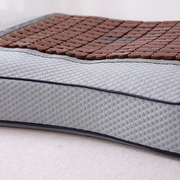 91家纺网 家纺一手货源 找家纺 （总）纽乐家纺 2025夏季夏凉凉席枕芯冰丝冰藤护颈椎记忆棉枕头助睡眠冰藤麻将竹席枕头枕芯