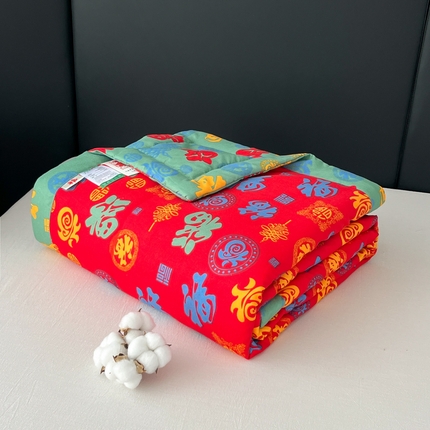（总）爱宝2025新款百福100%新疆棉花夏被夏凉被空调被