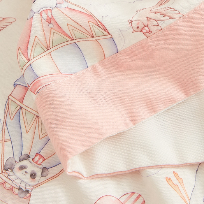 91家纺网 家纺一手货源 找家纺 嗨生活 2025年新品天竹系列A类竹纤维四层纱儿童盖毯 幼儿园夏被夏凉被空调被 热气球