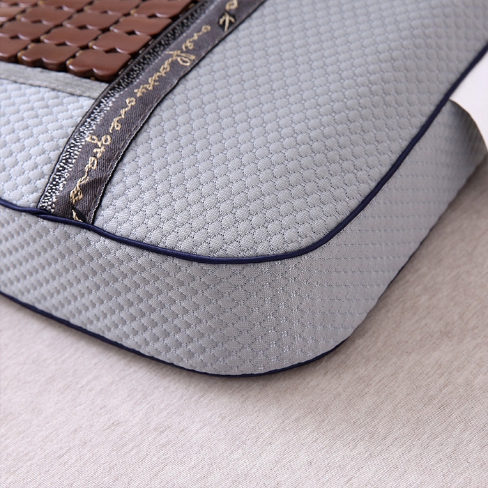 91家纺网 家纺一手货源 找家纺 纽乐家纺 2025夏季夏凉凉席枕芯冰丝冰藤护颈椎记忆棉枕头助睡眠冰藤麻将竹席枕头枕芯 冰丝麻将记忆枕 35x55cm/只