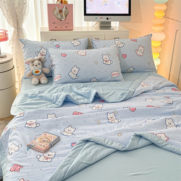 91家纺网 家纺一手货源 找家纺 （总）美梦里 2025新款A类水洗棉棉花夏被 夏凉被空调被