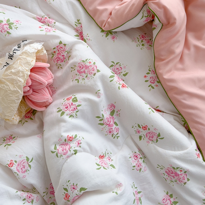 91家纺网 家纺一手货源 找家纺 美派工厂店2025新款水洗邹邹纱夏被 晚星轨迹