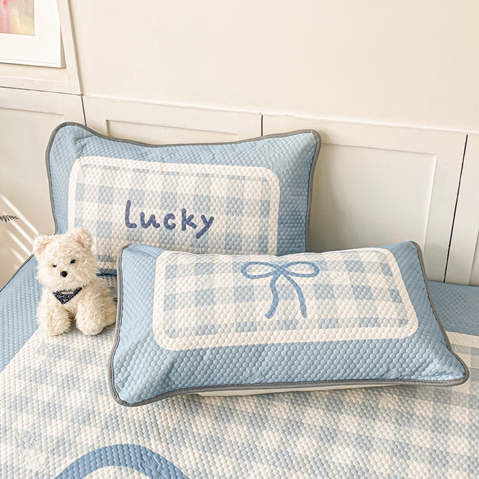 91家纺网 家纺一手货源 找家纺 川悦生活 2025新款大版冰豆豆凉豆豆凉席 达妮夏日