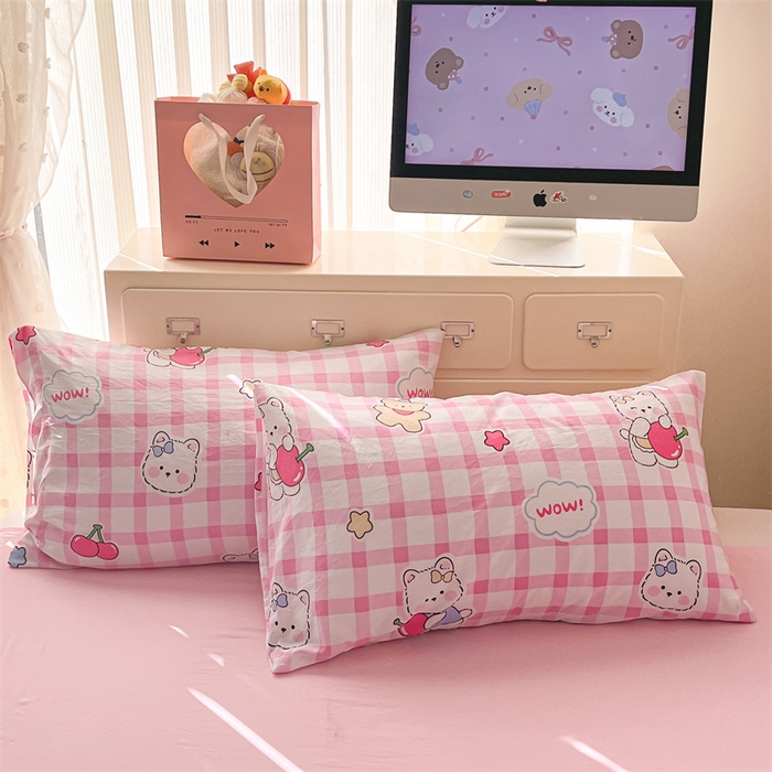 91家纺网 家纺一手货源 找家纺 美梦里 2025新款A类水洗棉棉花夏被 夏凉被空调被 甜心樱桃