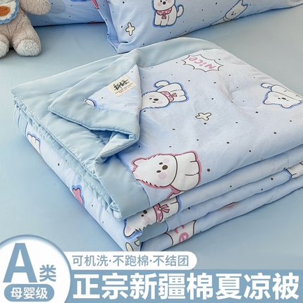 91家纺网 家纺一手货源 找家纺 （总）美梦里 2025新款A类水洗棉棉花夏被 夏凉被空调被