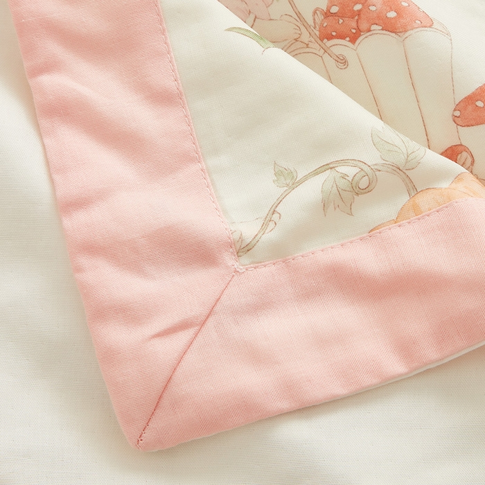 91家纺网 家纺一手货源 找家纺 嗨生活 2025年新品天竹系列A类竹纤维四层纱儿童盖毯 幼儿园夏被夏凉被空调被 田野兔子