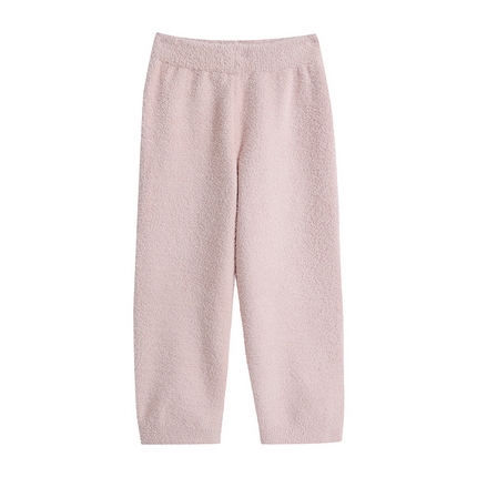 91家纺网 家纺一手货源 找家纺 （总）伊嫚家居 女款无印毛毛纱半边绒保暖家居服