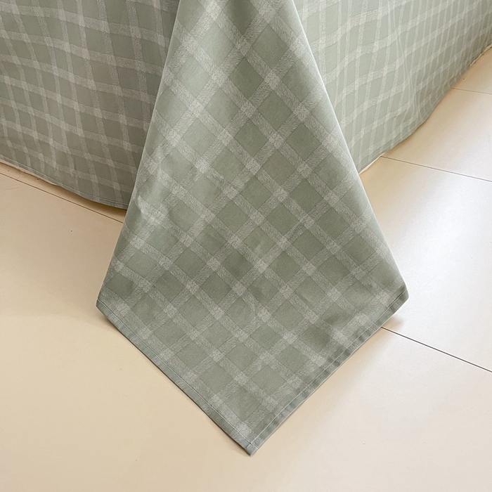 91家纺网 家纺一手货源 找家纺 吉象2025新款全棉印花北欧极简四件套系列 布里克