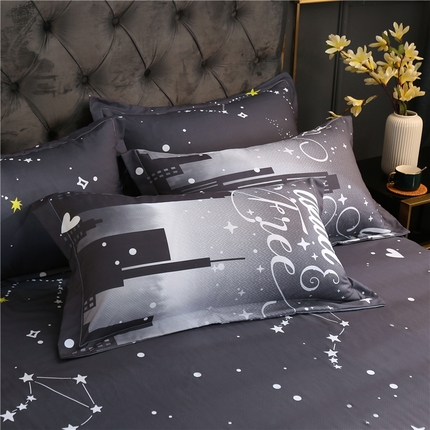 91家纺网 家纺一手货源 找家纺 （总）北部居2025新款加厚印花系列--单枕套