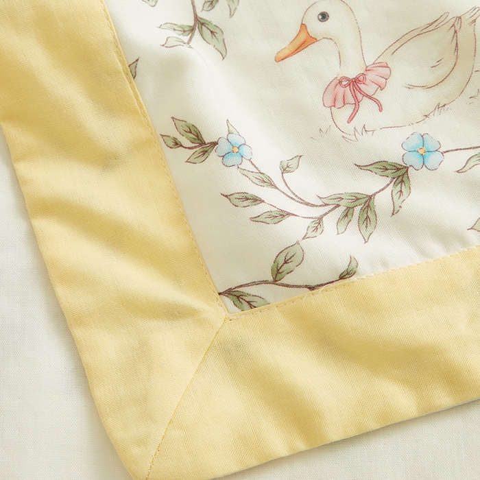 91家纺网 家纺一手货源 找家纺 嗨生活 2025年新品天竹系列A类竹纤维四层纱儿童盖毯 幼儿园夏被夏凉被空调被 郊游鸭