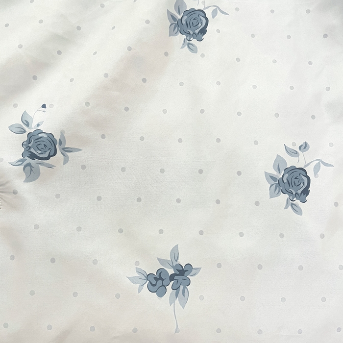 91家纺网 家纺一手货源 找家纺 找底底家纺 2025新款60S水洗天丝夏被夏凉被空调被床裙四件套 蓝色妖姬