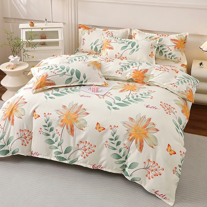 91家纺网 家纺一手货源 找家纺 北部居 2025新款加厚化纤单被套