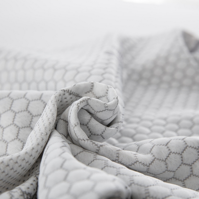 91家纺网 家纺一手货源 找家纺 大黄蜂家居家纺 2025新款卡皮巴拉凉感冰豆豆乳胶单枕套枕套单件 卡皮巴拉灰