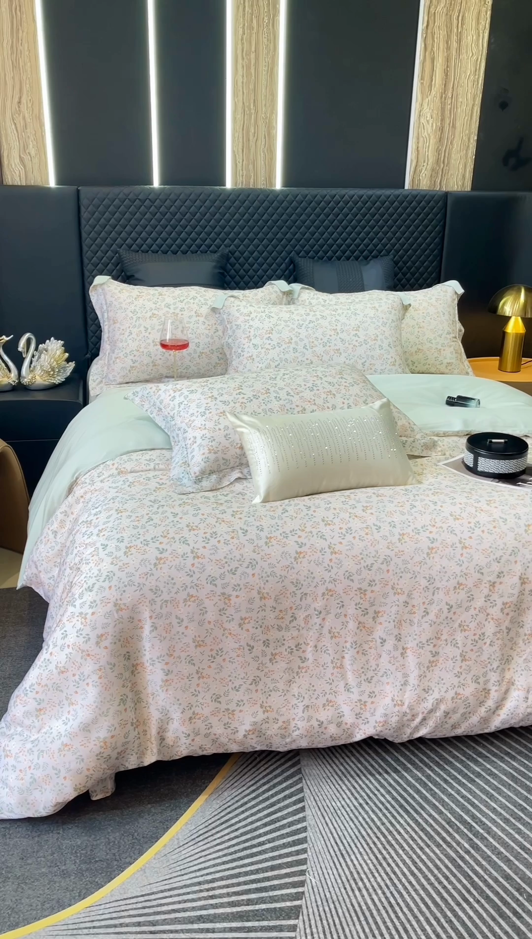 91家纺网 家纺一手货源 找家纺 （总）莱豫2025新款50支莱赛尔天丝四件套