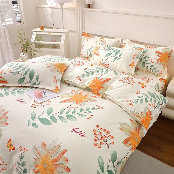 91家纺网 家纺一手货源 找家纺 北部居 2025新款加厚化纤单被套