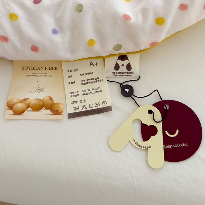 91家纺网 家纺一手货源 找家纺 美派工厂店2025新款水洗邹邹纱夏被 小波点