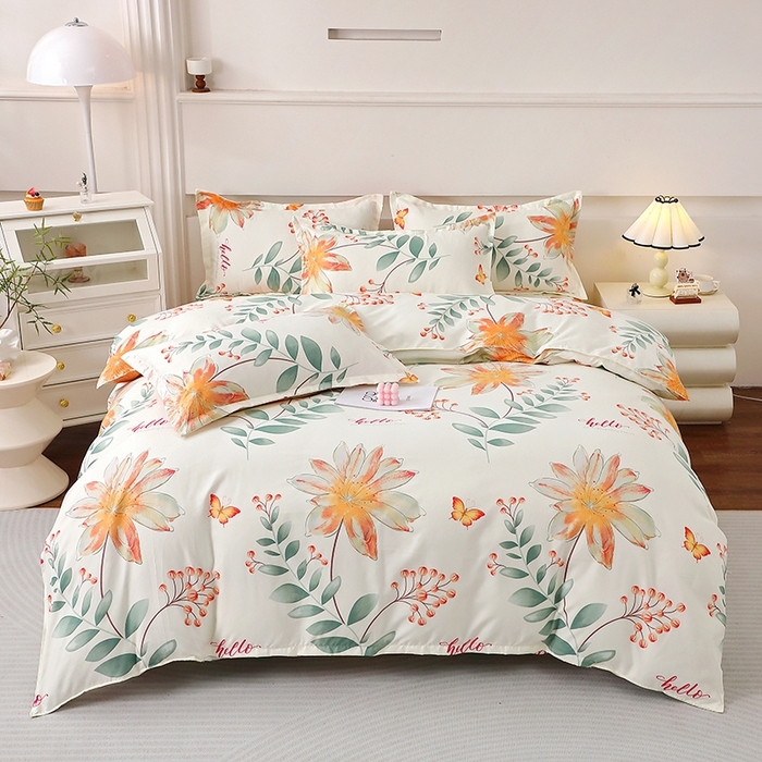 91家纺网 家纺一手货源 找家纺 北部居 2025新款加厚化纤单被套