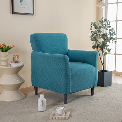 91家纺网 家纺一手货源 找家纺 飞翔家纺床上用品有限公司 2025新款亲肤玉米绒小沙发套 浅蓝