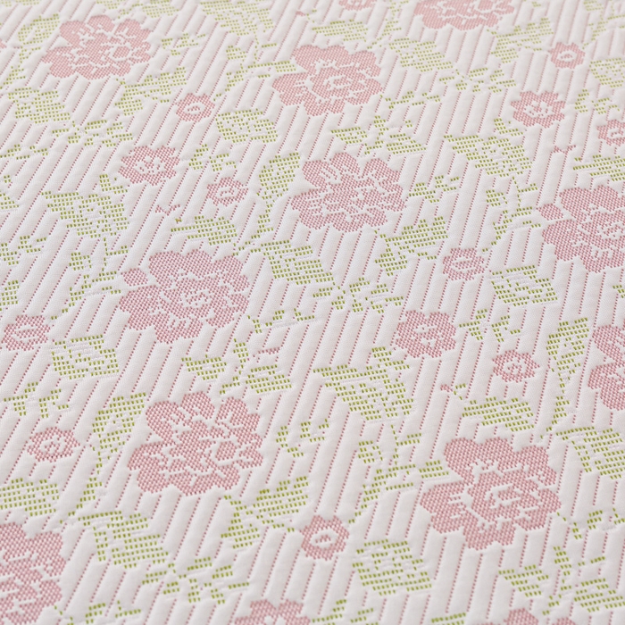 91家纺网 家纺一手货源 找家纺 （总） 2025新款复合三明治公主仙女风PE凉感凉豆豆床裙凉席三件套