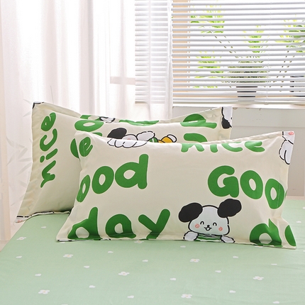 91家纺网 家纺一手货源 找家纺 （总）北部居2025新款加厚印花系列--单枕套