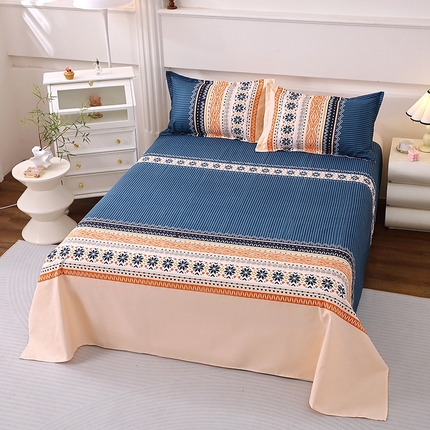 91家纺网 家纺一手货源 找家纺 （总）北部居 2025新款加厚印花单床单