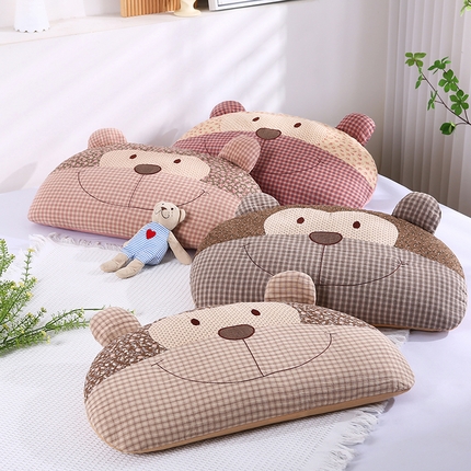 91家纺网 家纺一手货源 找家纺 （总）蔻眠 俏皮猴-全棉卡通荞麦枕