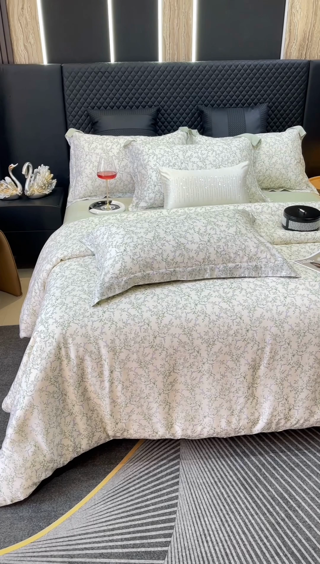 91家纺网 家纺一手货源 找家纺 （总）莱豫2025新款50支莱赛尔天丝四件套