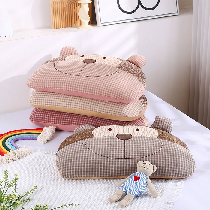 91家纺网 家纺一手货源 找家纺 （总）蔻眠 俏皮猴-全棉卡通荞麦枕