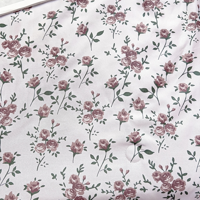 91家纺网 家纺一手货源 找家纺 找底底家纺 2025新款60S水洗天丝夏被夏凉被空调被床裙四件套 满园芬芳