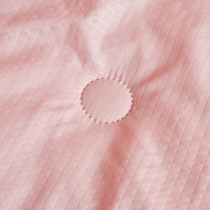 91家纺网 家纺一手货源 找家纺 欧雅搁家纺 2025新款纯色艾草驱蚊夏凉被 少女粉