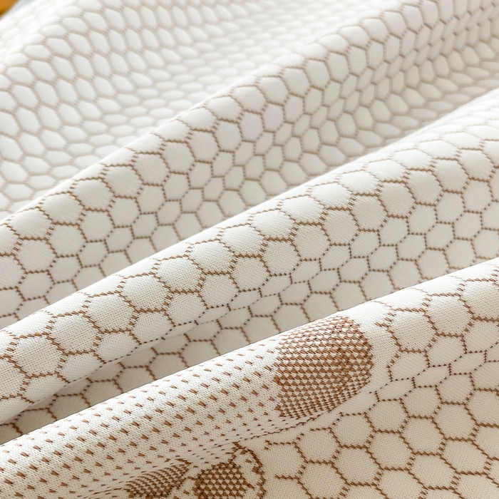 91家纺网 家纺一手货源 找家纺 芙绣 2025新款凉感丝提花学生凉席三件套 嘟嘟