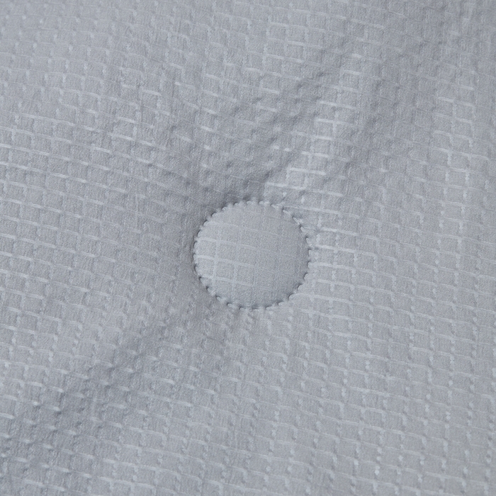 91家纺网 家纺一手货源 找家纺 欧雅搁家纺 2025新款纯色艾草驱蚊夏凉被 高级灰