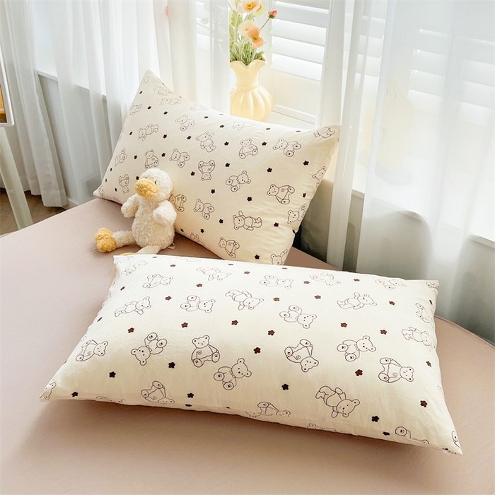 91家纺网 家纺一手货源 找家纺 美梦里 2025新款A类水洗棉棉花夏被 夏凉被空调被 小熊星愿